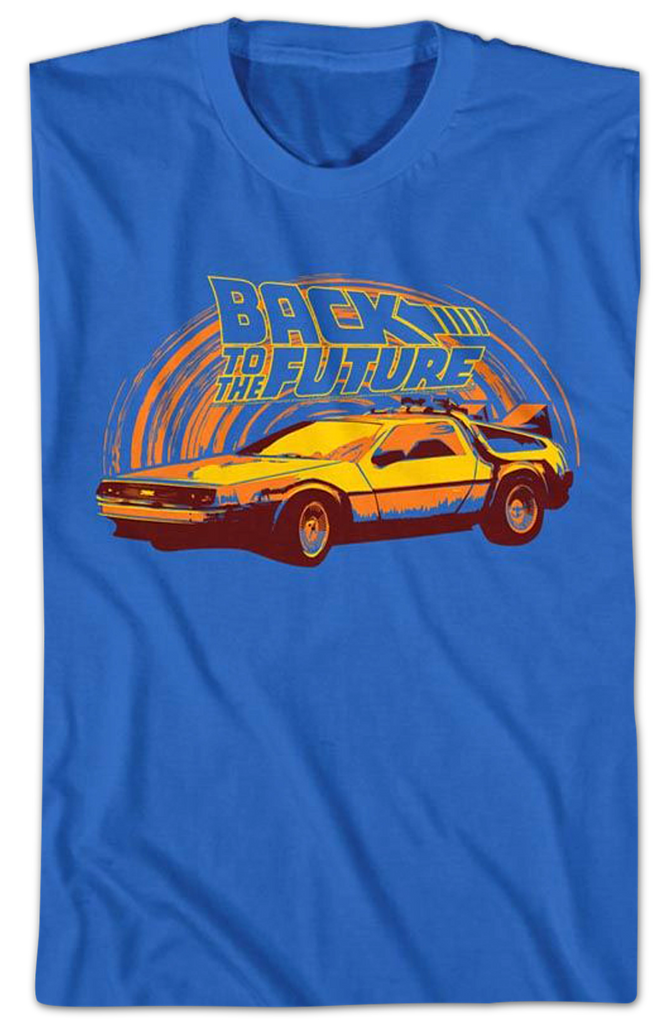 Sunrise Delorean Back To The Future T Shirt 6047