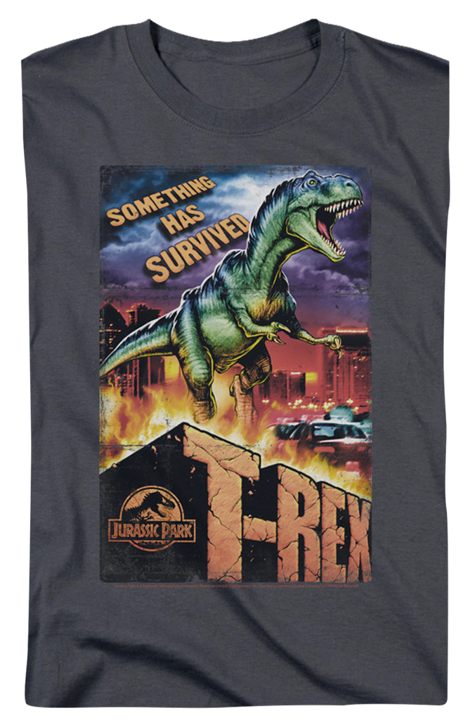 T Rex Jurassic Park T Shirt Jurassic Park Mens T Shirt 5471