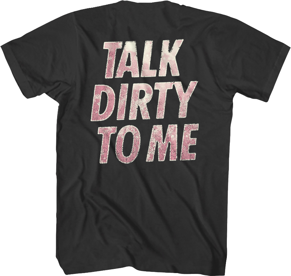 Poison Talk retailer Dirty To Me Band Tee Shirt