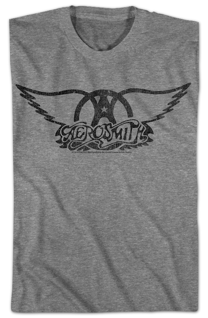 vintage aerosmith t shirt mens