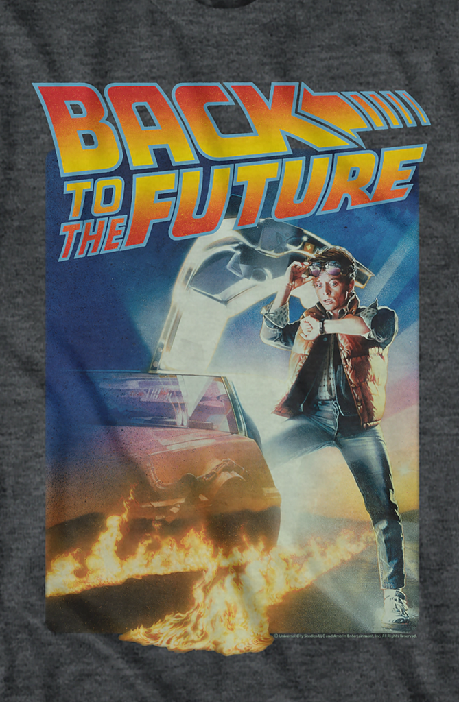 Vintage Movie Poster Back To The Future T-Shirt