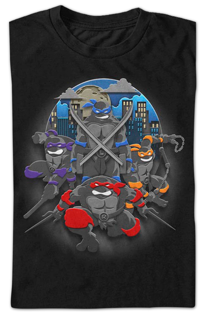Men's Teenage Mutant Ninja Turtles 1984 Heroes Graphic Tee
