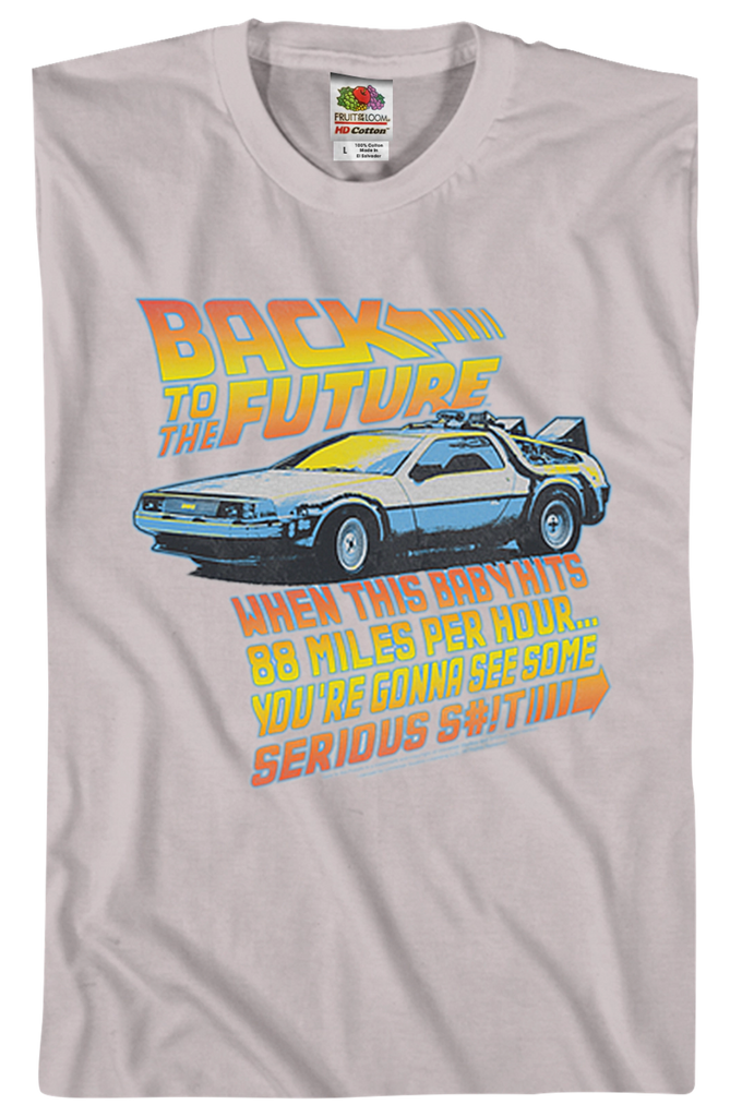 When This Baby Hits 88 Miles Per Hour Back To The Future T-Shirt