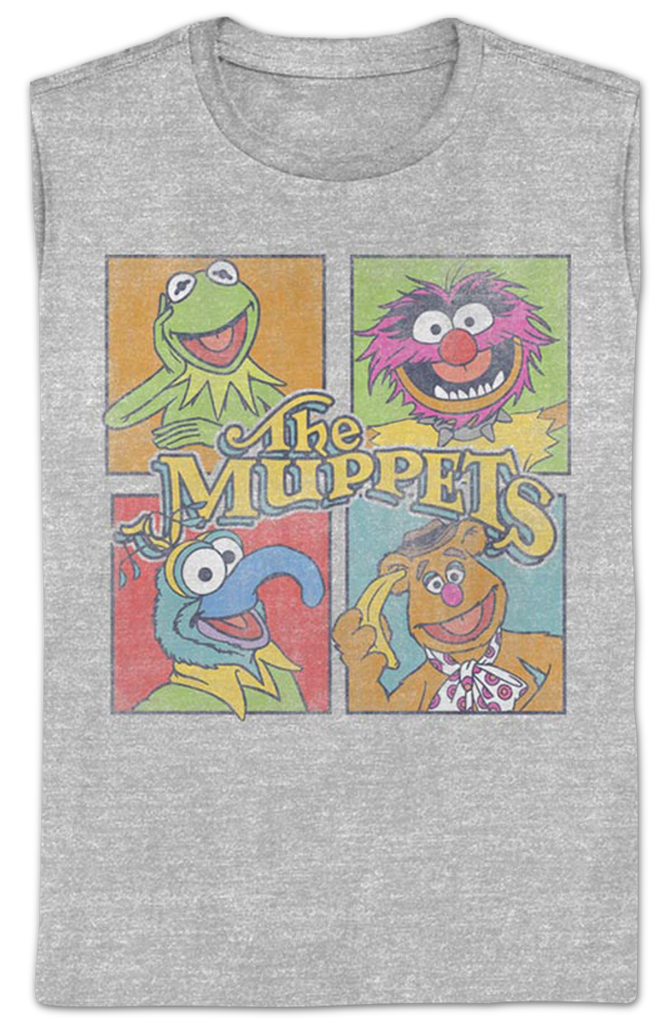 Womens Pop Art Muppets Shirt