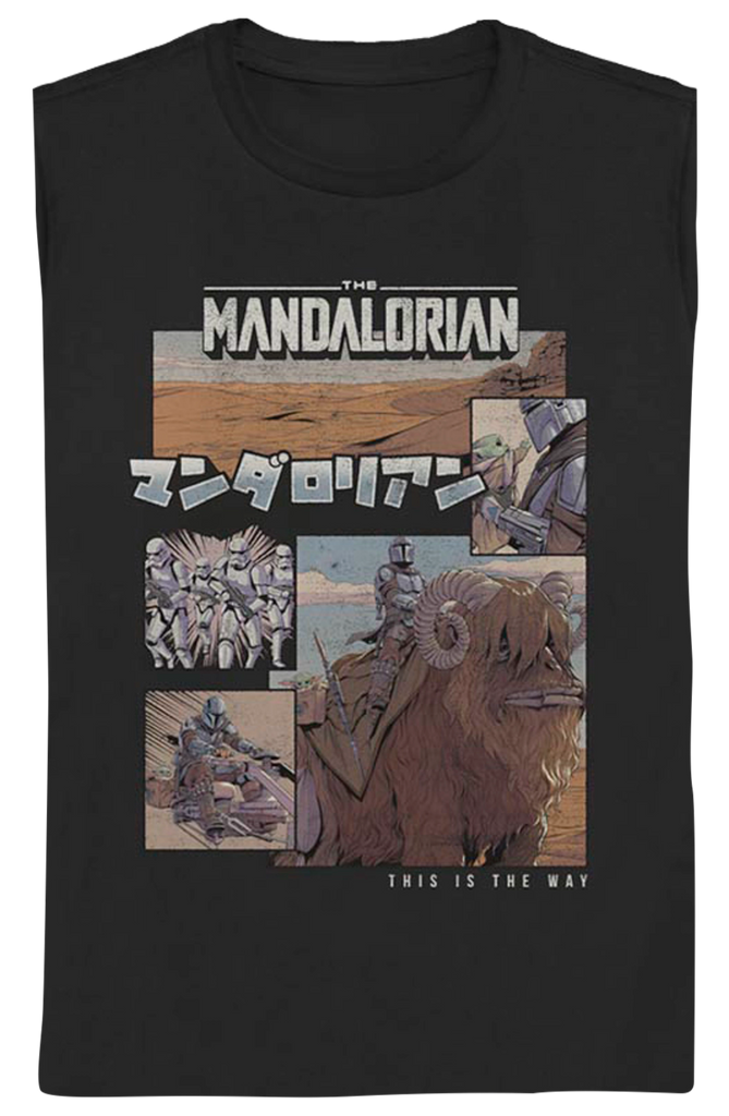 Womens The Mandalorian Comic Book Star Wars Shirt 2700