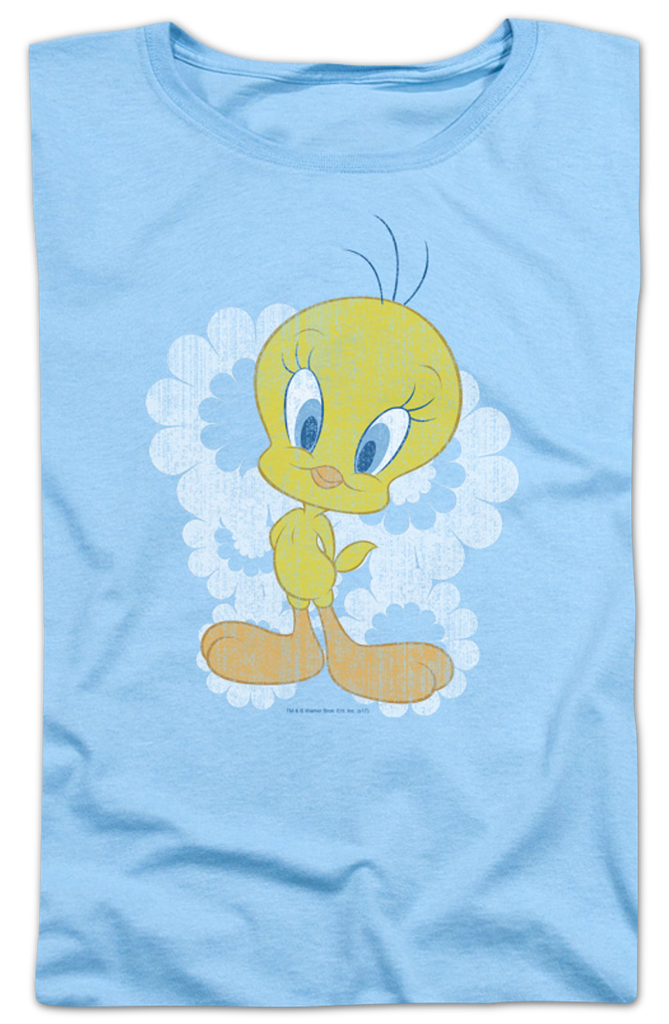 Womens Tweety Bird Looney Tunes Shirt