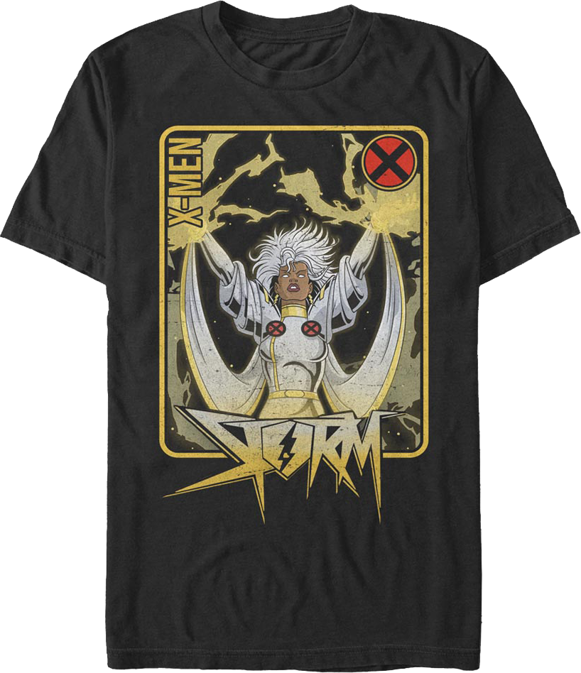 marvel storm t shirt