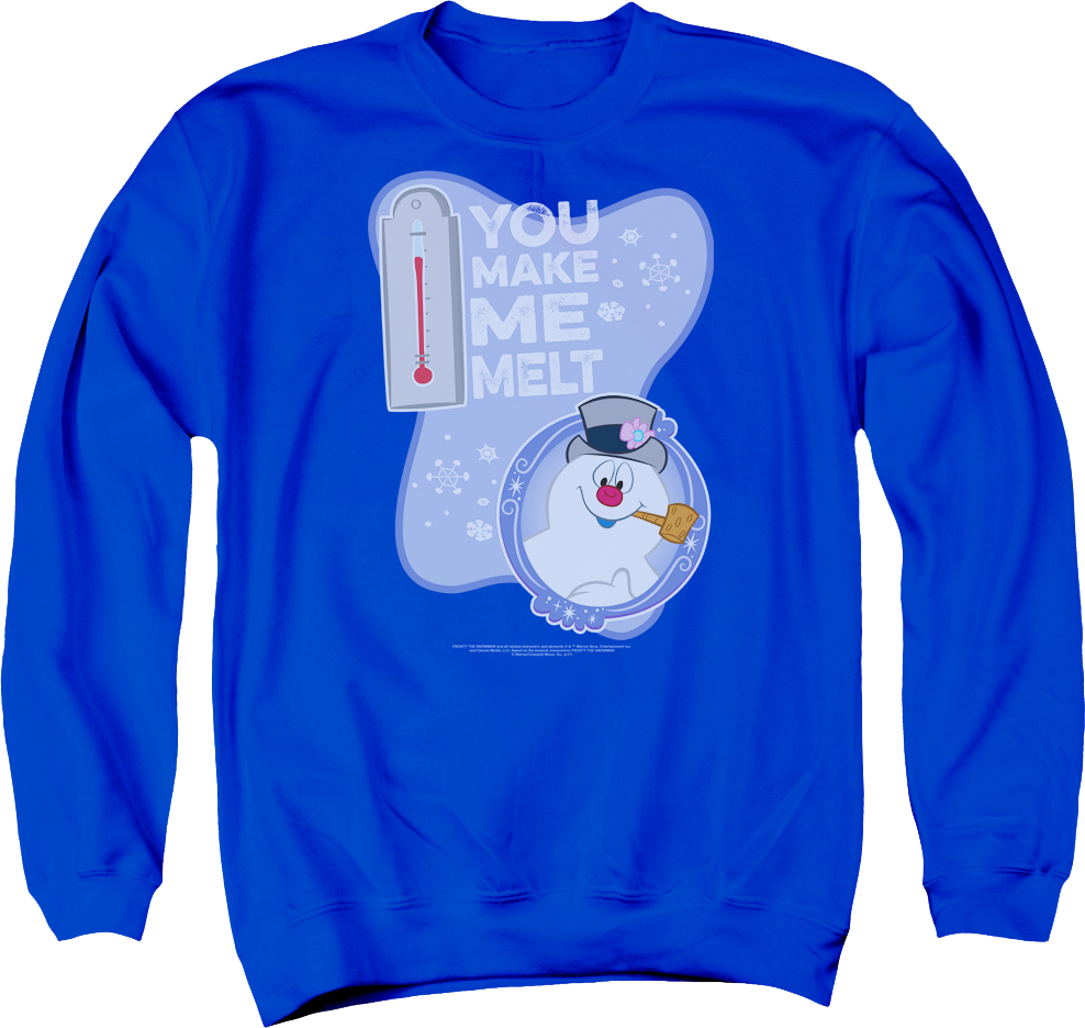 Frosty the snowman clearance sweatshirt