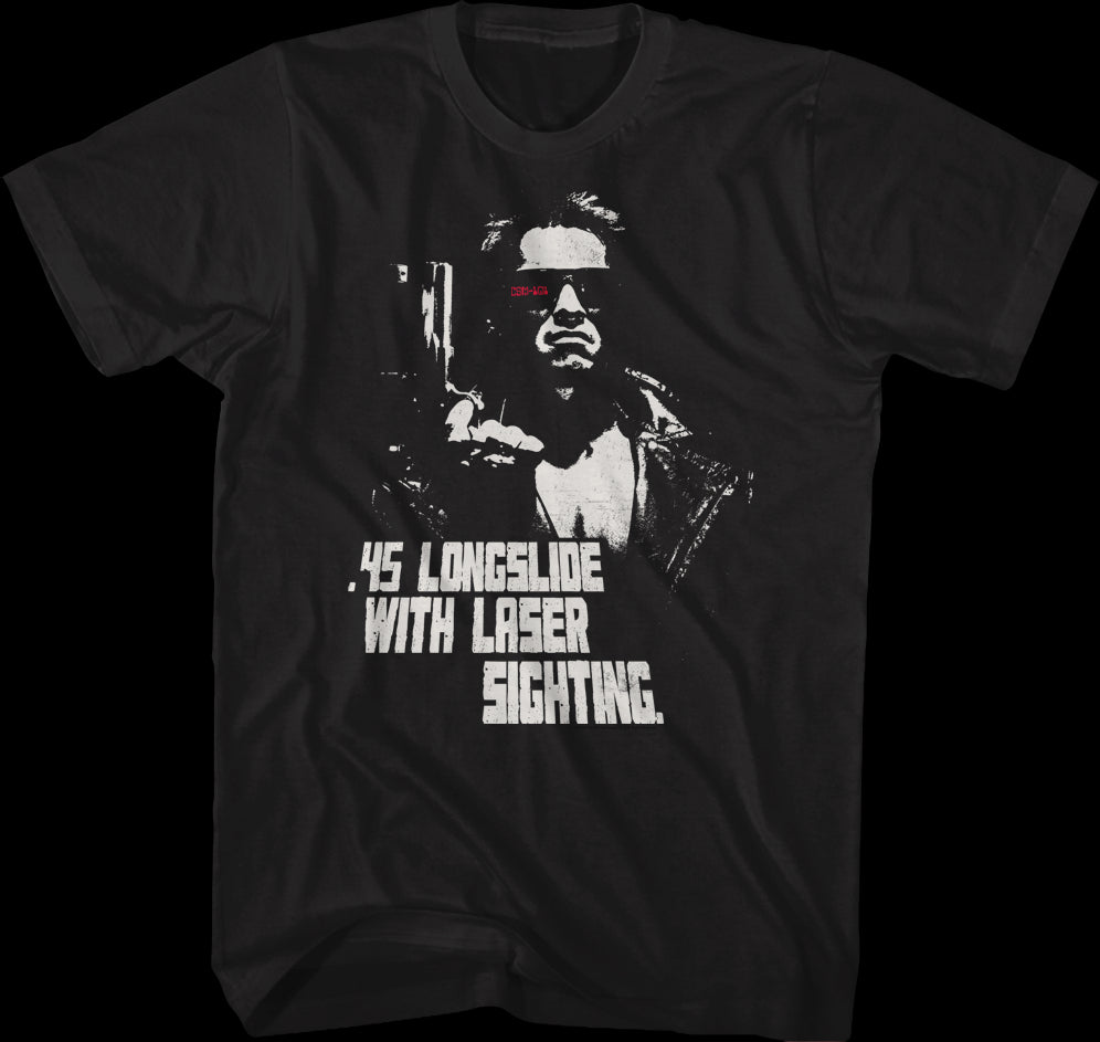 45 Longslide Terminator T-shirt: Terminator Mens T-shirt