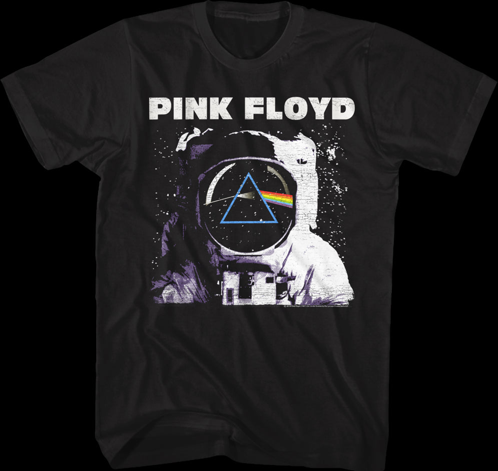 pink floyd astronaut t shirt