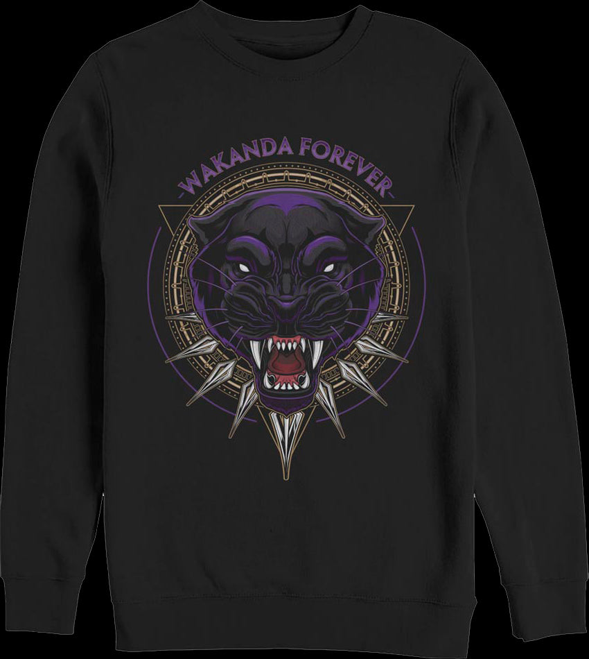 Black panther online sweatshirt