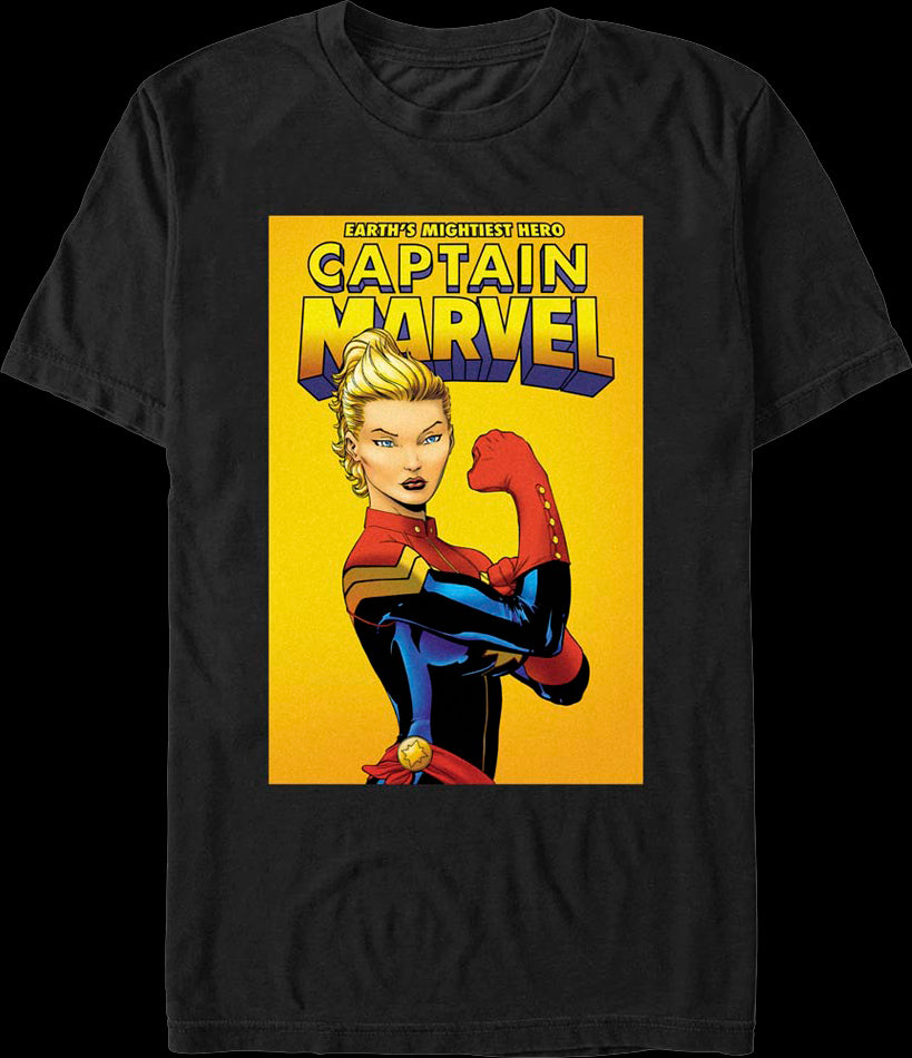 t shirt captain marvel