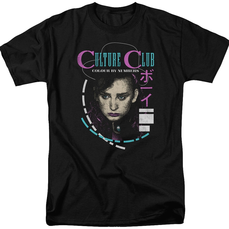 Culture Club Colour By Numbers T-Shirt: Culture Club Mens T