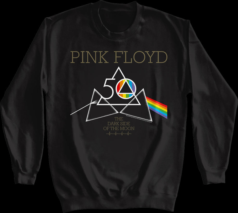 Pink floyd dark side store of the moon sweatshirt