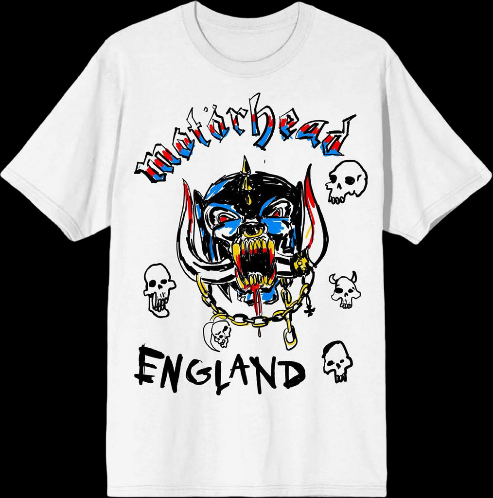 England Doodles Motorhead T-Shirt
