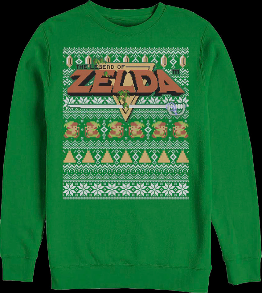 Nintendo ugly sale christmas sweater