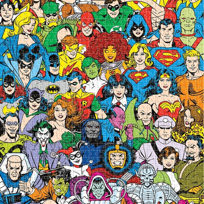 Dc villains online puzzle