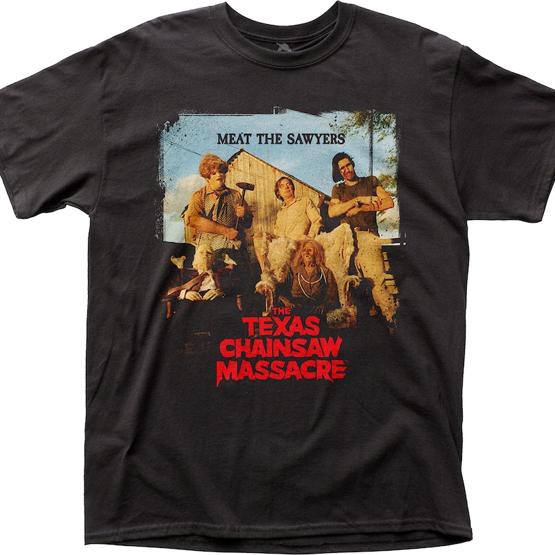 Meat The Sawyers Texas Chainsaw Massacre T Shirt