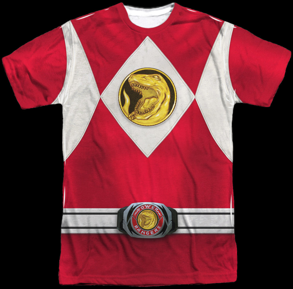 red ranger shirt