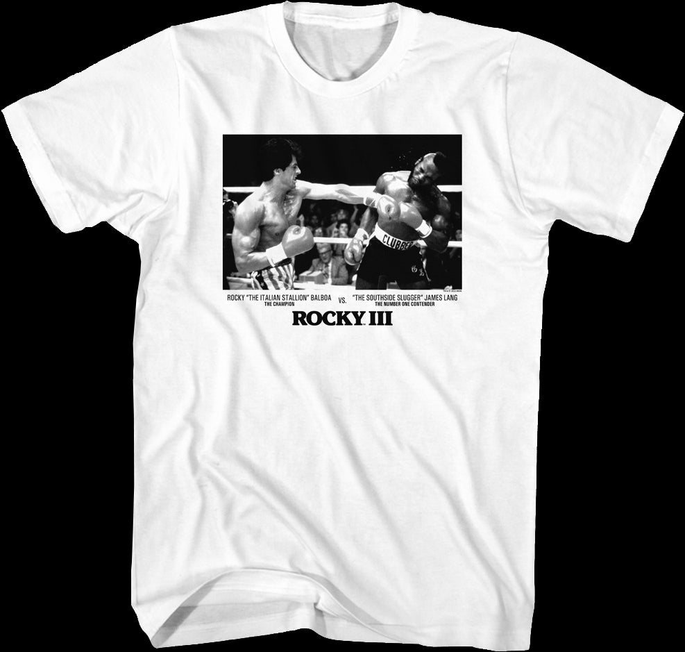 Rocky Balboa T-Shirt premium en Taille Homme S-3XL en Blanc ou