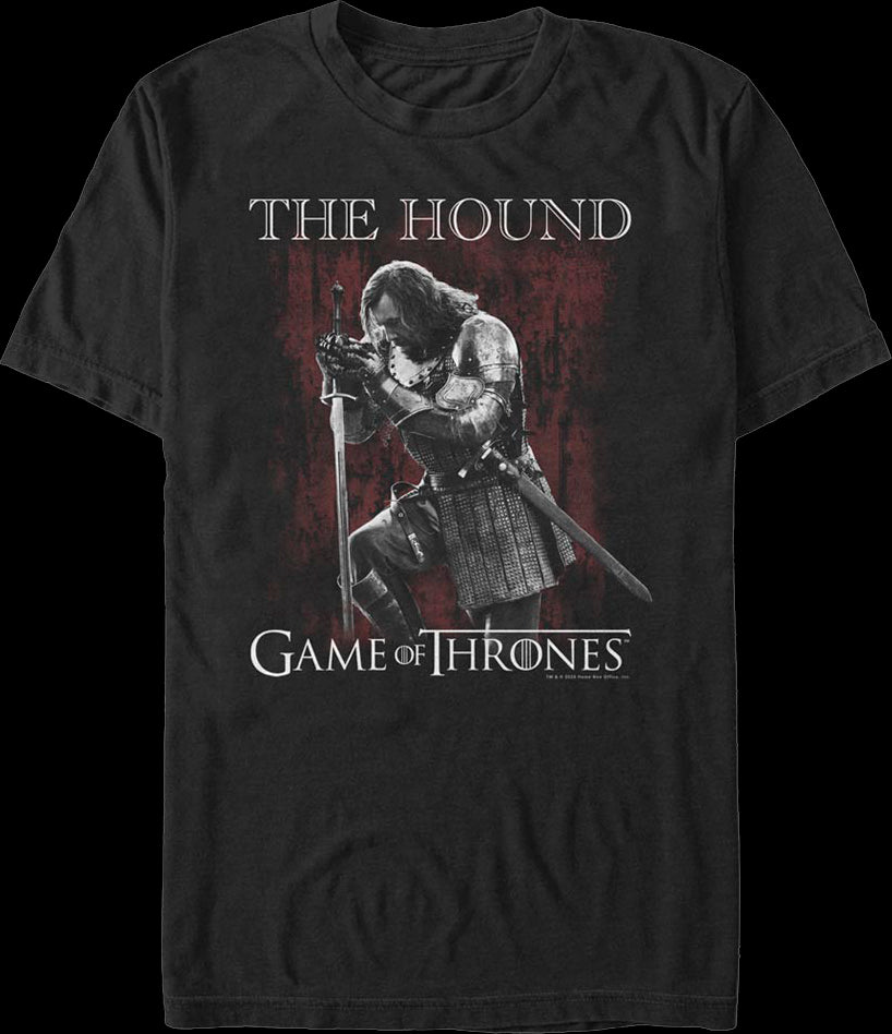 game of thrones the hound shirt