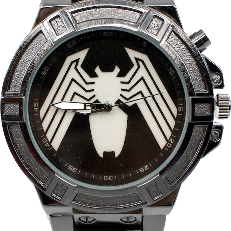 Venom Marvel Comics Watch With Metal Band