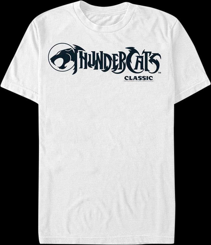 White Classic Logo Thundercats T-shirt