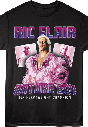 16 Time Heavyweight Champion Ric Flair T-Shirt