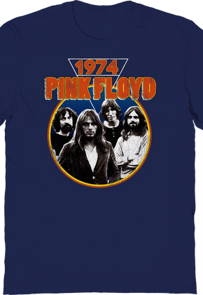 1974 Band Photo Pink Floyd T-Shirt