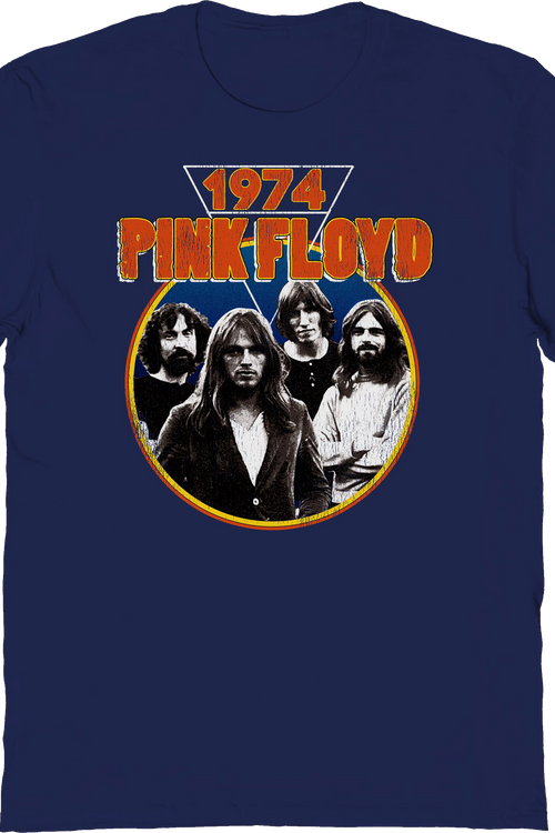 1974 Band Photo Pink Floyd T-Shirtmain product image