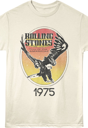 1975 Tour Of The Americas Rolling Stones T-Shirt