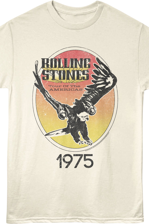 1975 Tour Of The Americas Rolling Stones T-Shirtmain product image