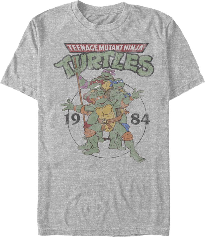 Retro TMNT Shirt - 90s Cartoon Inspired Tee - Vintage Ninja
