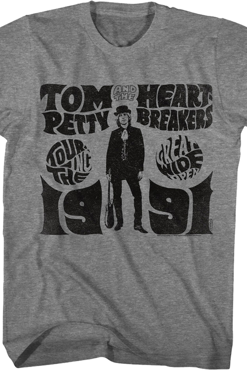 1991 Tour Tom Petty And The Heartbreakers T-Shirtmain product image