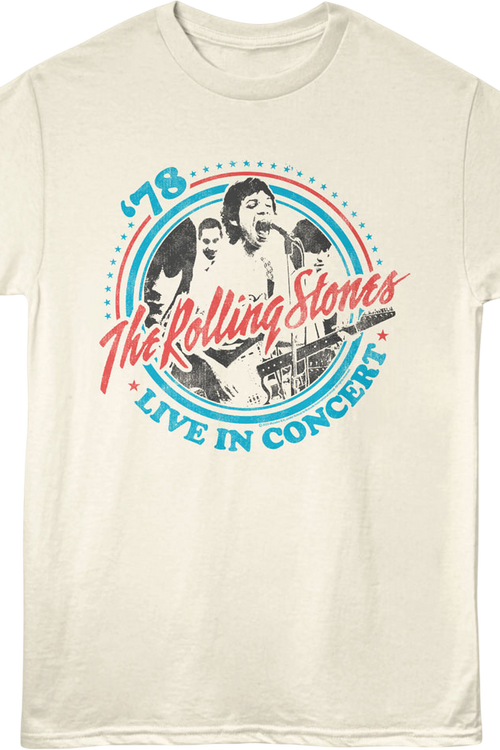 '78 Concert Circle Rolling Stones T-Shirtmain product image