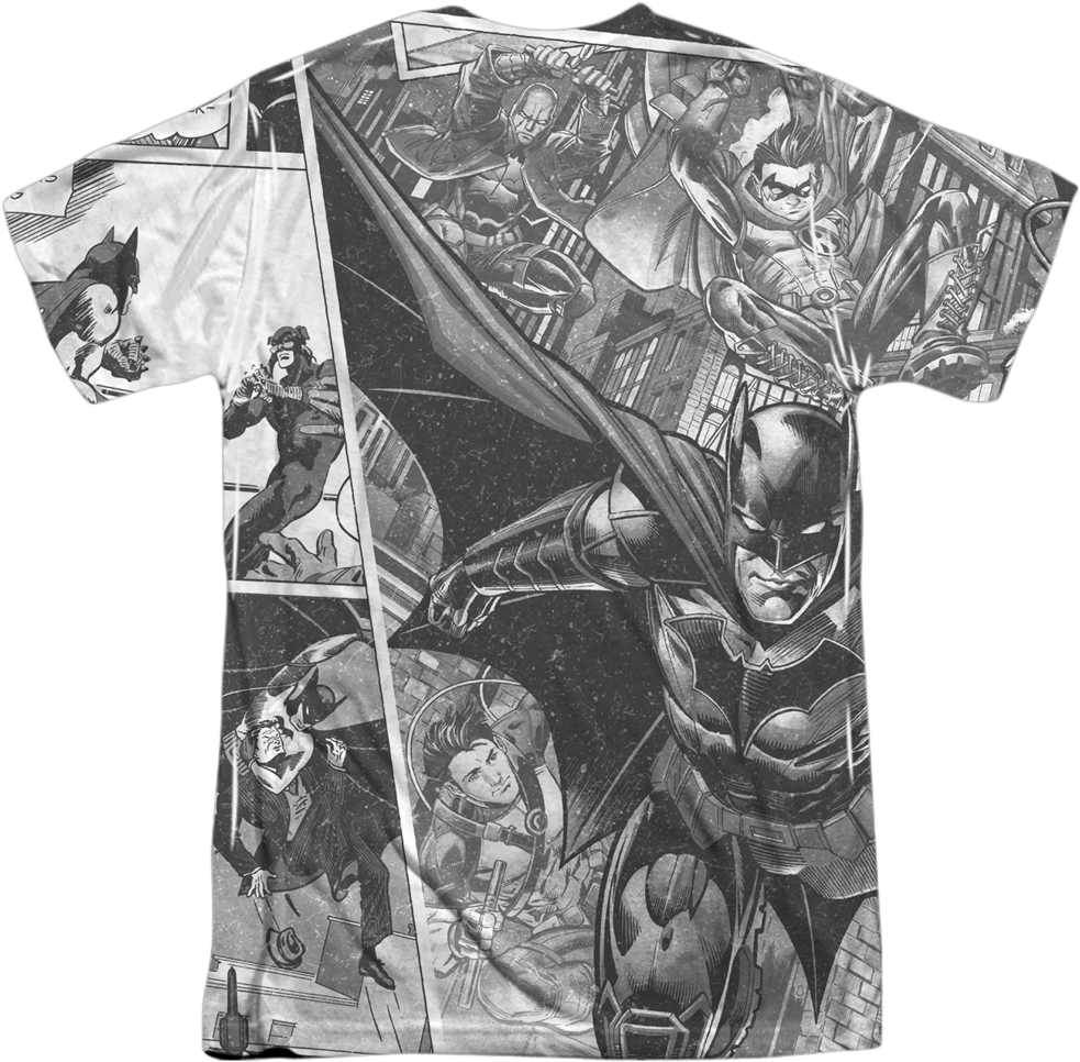 80th Anniversary Collage Batman T-Shirt