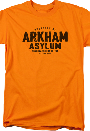 Property Of Arkham Asylum DC Comics T-Shirt