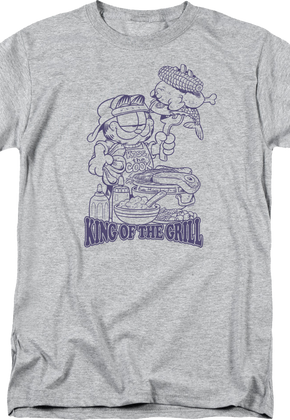 King Of The Grill Garfield T-Shirt