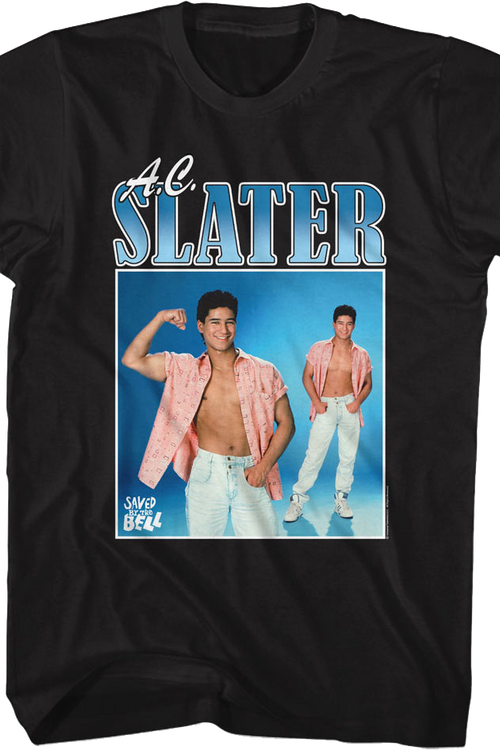 A.C. Slater Saved By The Bell T-Shirtmain product image