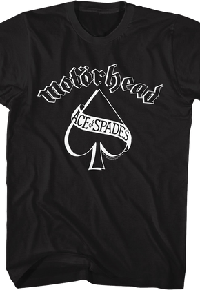 Ace Of Spades Banner Motorhead T-Shirt