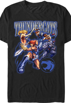 Action Poses ThunderCats T-Shirt