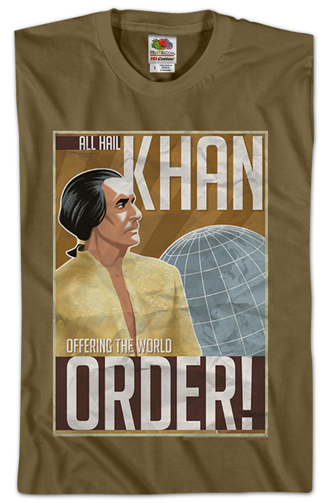 All Hail Kahn Star Trek T-Shirt