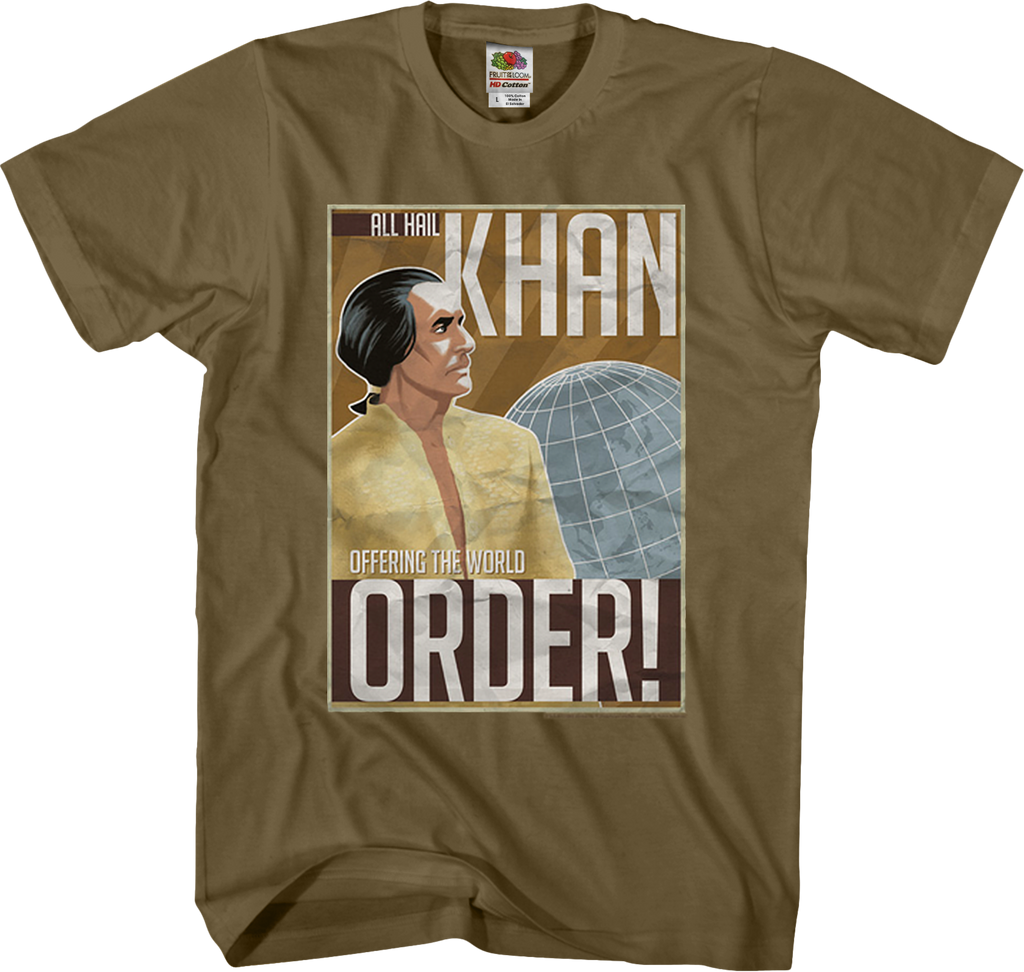 All Hail Kahn Star Trek T-Shirt