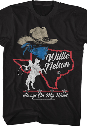 Always On My Mind Willie Nelson T-Shirt