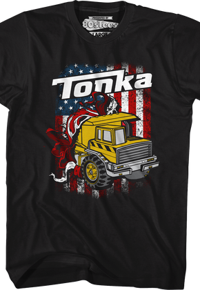 American Flag Tonka T-Shirt