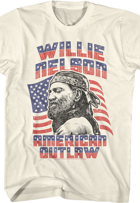 American Outlaw Willie Nelson T-Shirt