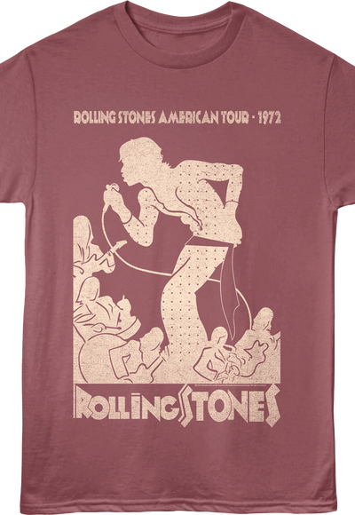 American Tour 1972 Rolling Stones T-Shirt