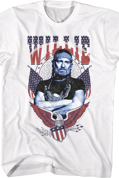 Americana Eagle Willie Nelson T-Shirtmain product image