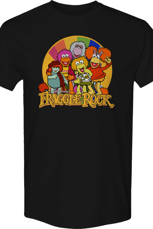 Animated Group Picture Fraggle Rock T-Shirtmain product image