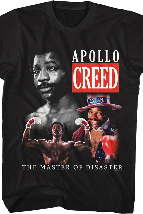 Apollo Creed The Master Of Disaster T-Shirtmain product image